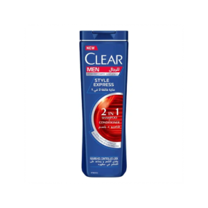 CLEAR HOMME 2 EN 1 SHAMPOOING ET APRÉS SHAMPOOING_STYLE EXPRESS_ 180 ML