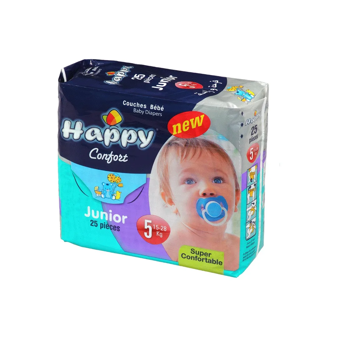 Happy Confort N5 15-28KG (25 Pièces)