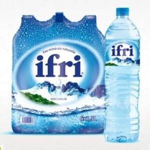 Ifri Fardeau de 6 bouteilles d’eau minérale (1,5 L)