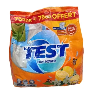 Test Oxy Power Multi Usage Fleurs Citron 825 G
