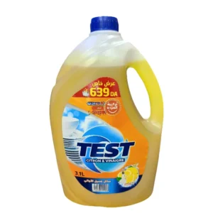 Test Liquide Vaisselle Citron Et Vinaigre 3,1 L