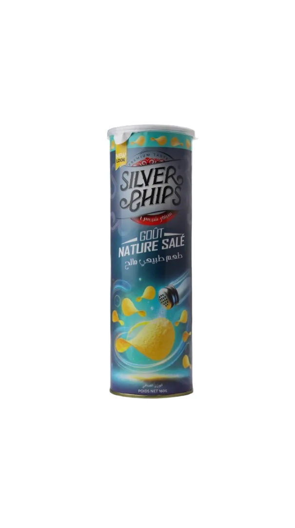 Silver Chips Goùt Nature Salé 160 G
