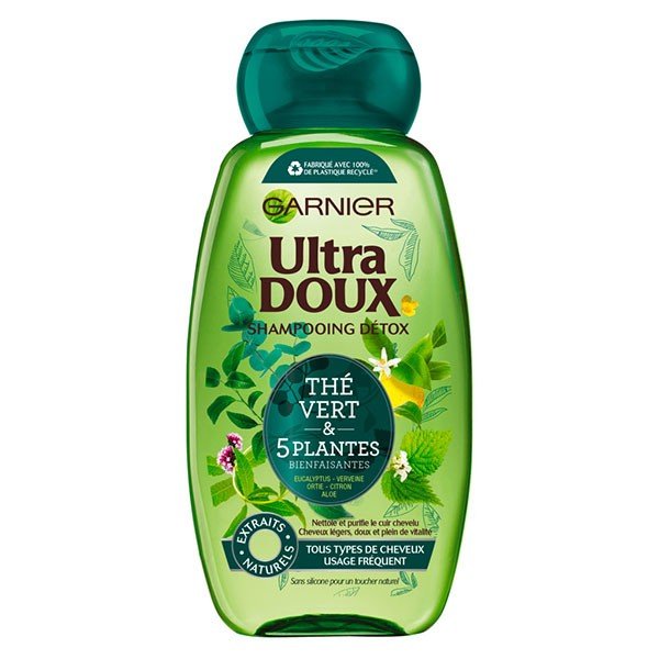 GARNIER ULTRA DOUX – THE VERT AND 5PLANTES