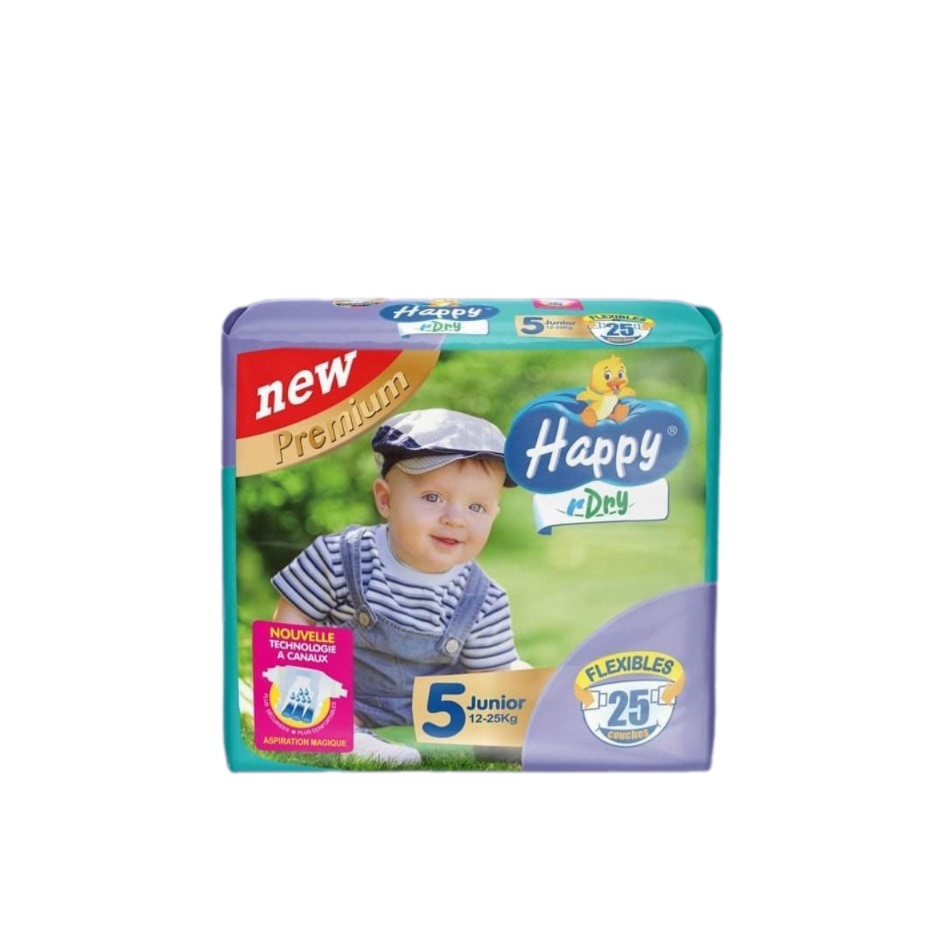 Happy Dry N5 12-25 KG (25 Pièces)