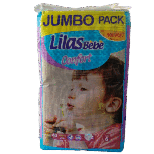 Lilas Bébé Confort Jumbo Pack N6 +16 KG (40 Pièces)