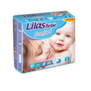 Lilas BéBé Confort N5 15-25 KG (20 Pièces)