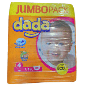dada jumbo pack n4 07-18Kg (80 pièces)