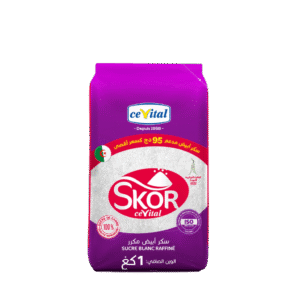 Sucre Blanc raffiné cevital 1kg سكر أبيض  مكرر