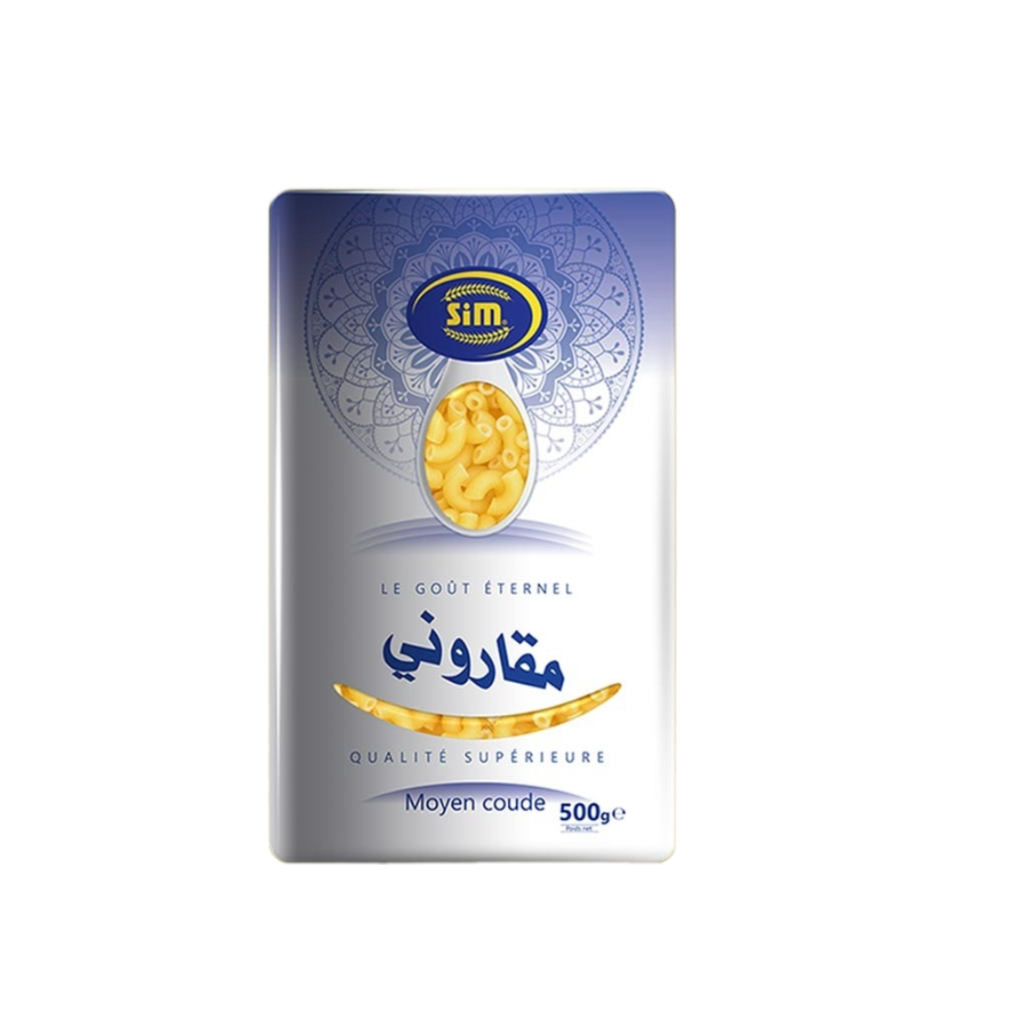 Sim Moyen Coude (500g) سيم معكرونة متوسطة
