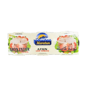 Maratun Thon Entier à la Tomate 3 Boites