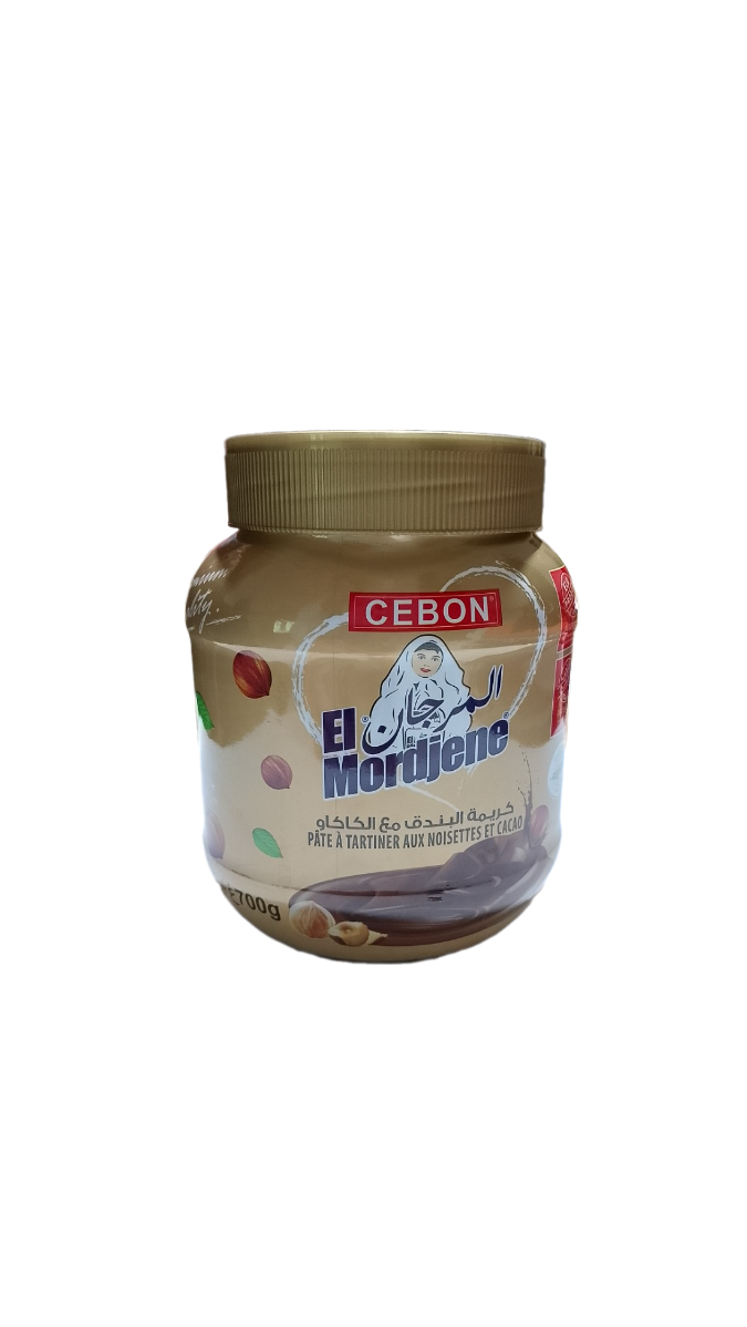 El mordjene pate a tartiner aux noisette et cacao 700g