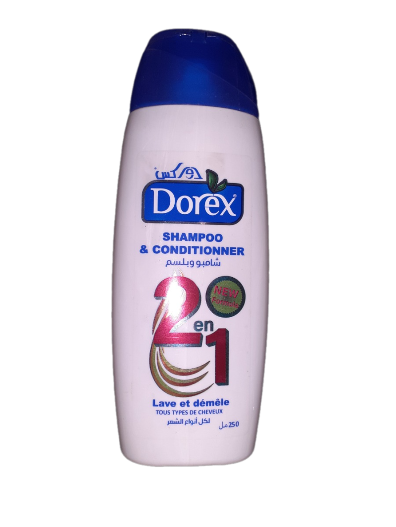 DOREX 2 EN 1 SHAMPOO ET CONDITIONNER