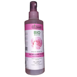 ABUSAAD EAU MICELLAIRE _ DÉMAQUILLANT HYDRATANT APAISANT DE ROSE