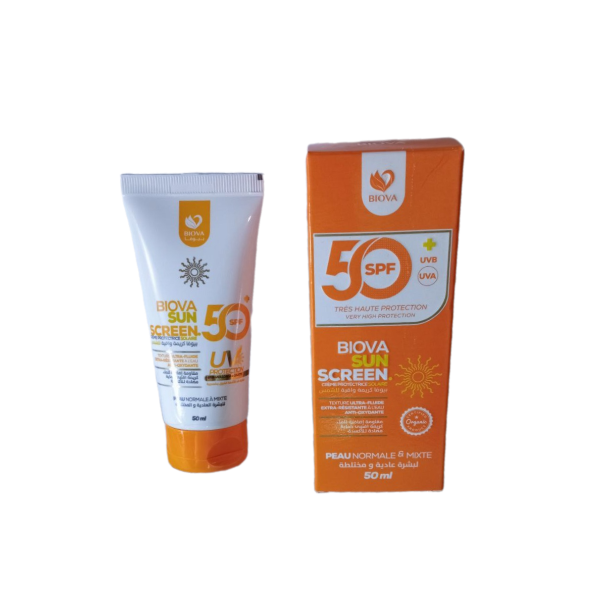 BIOVA ANTI SOLAIRE _ 50 _ 50 ML