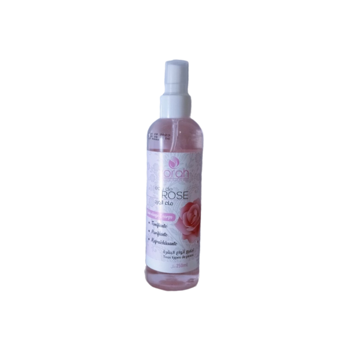 ZORAH EAU DE ROSE _ TOUS TYPES DE PEAUX