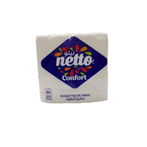 Netto Confort Serviettes De Table 80 Unités