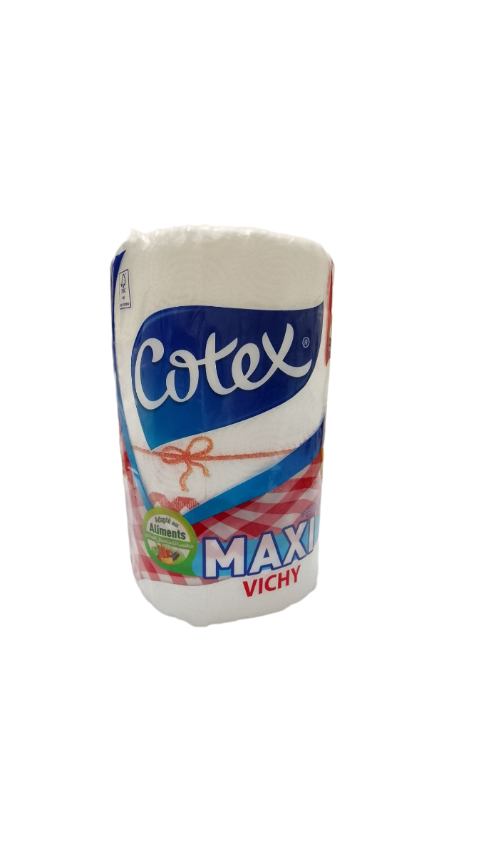 Cotex Maxi Essui-Tout Vichy 1 Rouleau