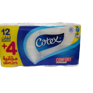 Cotex Confort Papier Hygienique 16 Rouleaux