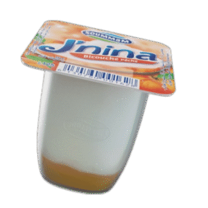 Yaourt Soummam J’nina bicouche _ Pêche 125 g