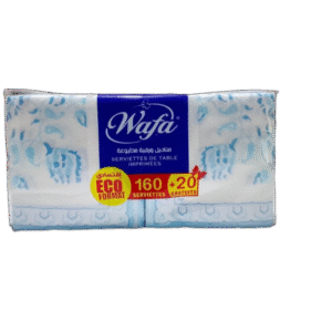 Wafa Servittes de table Imprimées 180 Servittes