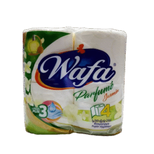 Wafa Papier Hygiénique Parfumé Jasmin 4 Rouleaux