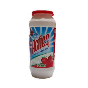 Action poudre a recurer fraise 400g