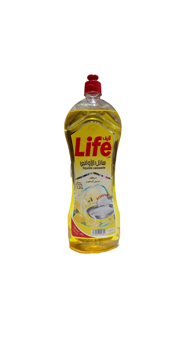 life Liquide Vaisselle Citron 1,25 L