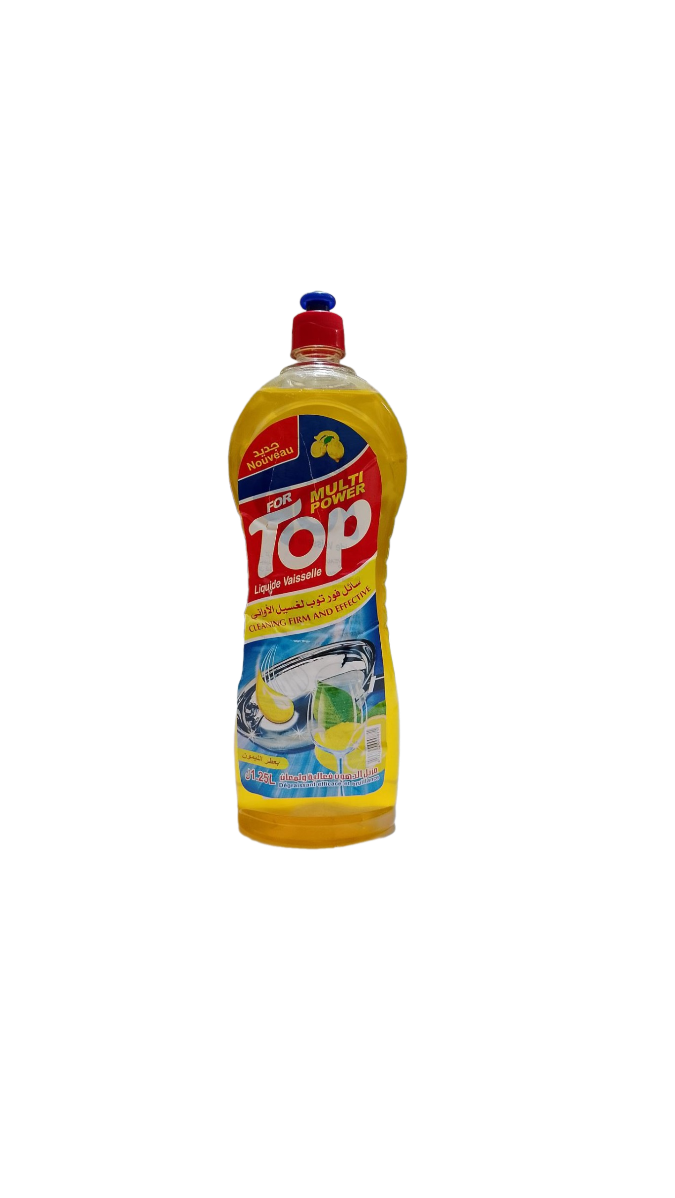 For Top Liquide Vaisselle Citron 1,25L
