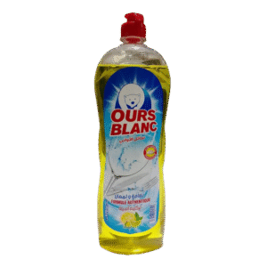 Ours Blanc Liquide Vaisselle Citron 970 ML