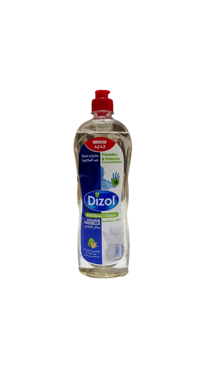 Dizol Liquide Vaisselle Antibactérien 650 ML