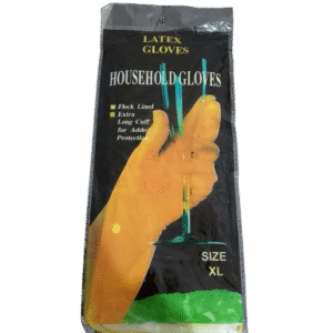 Latex gloves house hold glovers size xl