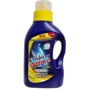 Sterimax gel lave vaisselle tout en1 citron 1l