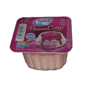 Yaourt Hodna Panna Cotta Nappée de framboise 90 g