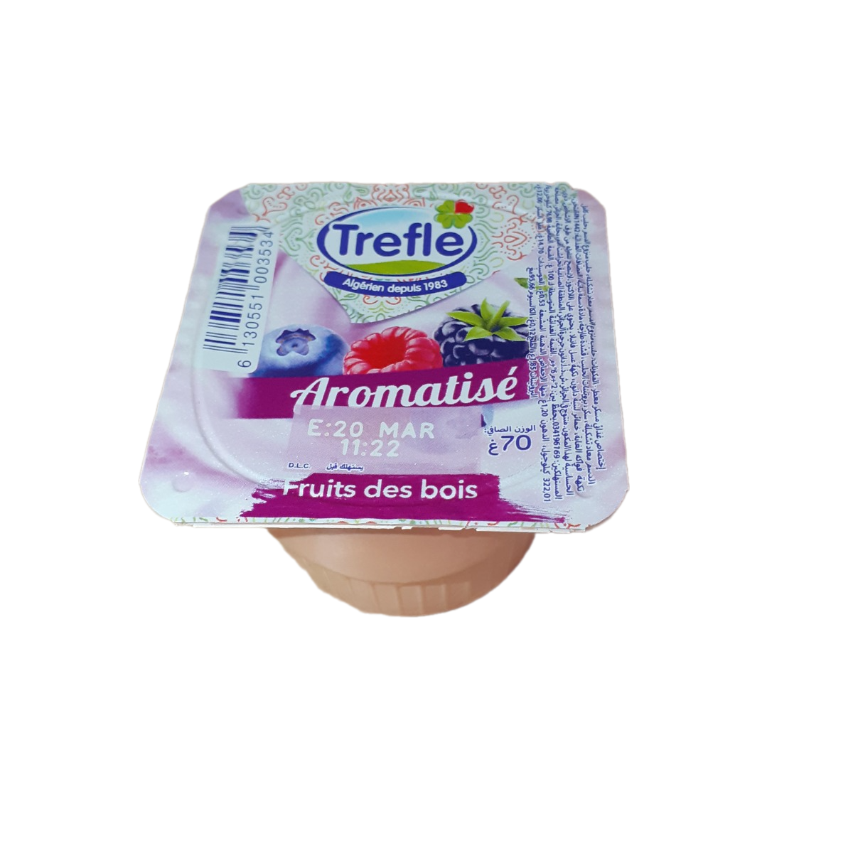 Yaourt DANONE Trèfle Aromatisé 70g