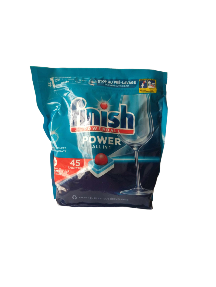 Finish powerball all in1 45 tabs 720g