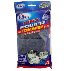Kibex eponge lavette 2pcs