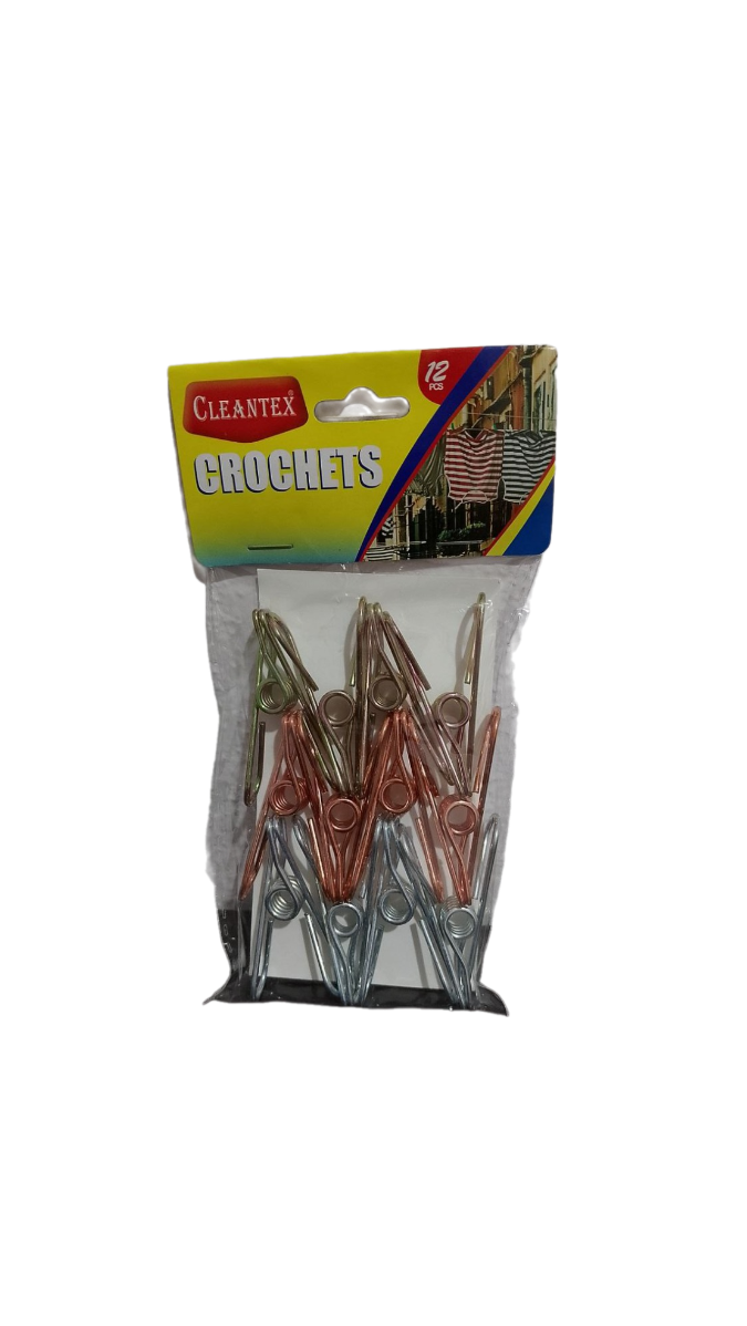 Cleantex crochets 12pcs