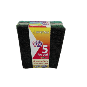 Lavettes fibre abrasive 5pcs