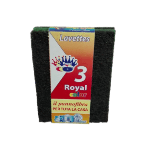 Lavettes fibre abrasive 3pcs