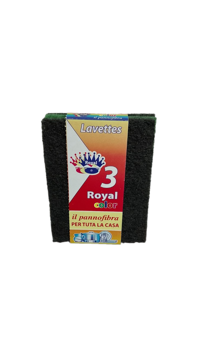 Lavettes fibre abrasive 3pcs