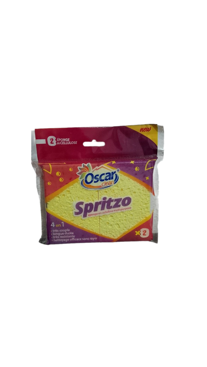 Oscar clean 2eponge en cellulose