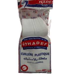 Hadef Cuillére Plastique 40 Unités