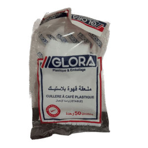Glora Cuillere à Café Plastique 50 Unités