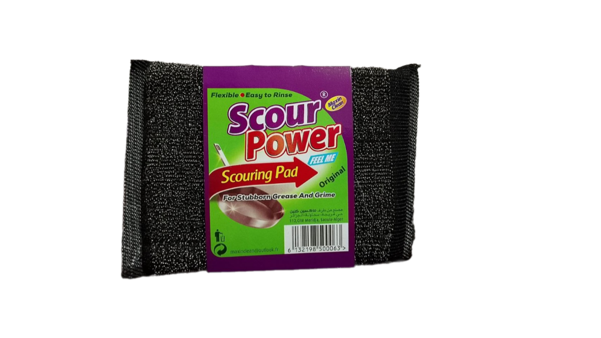 Scour power fibre abrasive