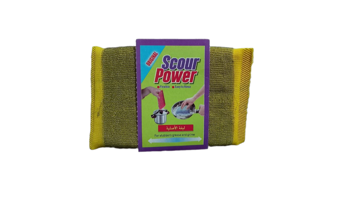 Scour power fibre abrasive