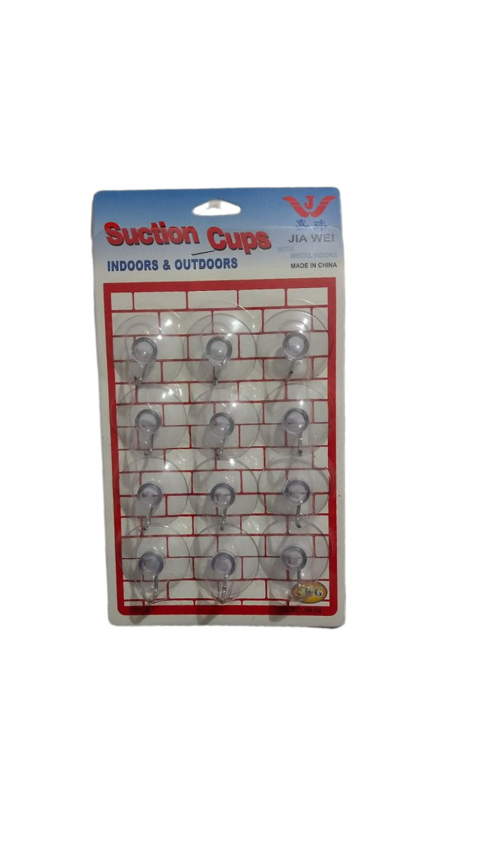 Suction cups hooks 12pcs