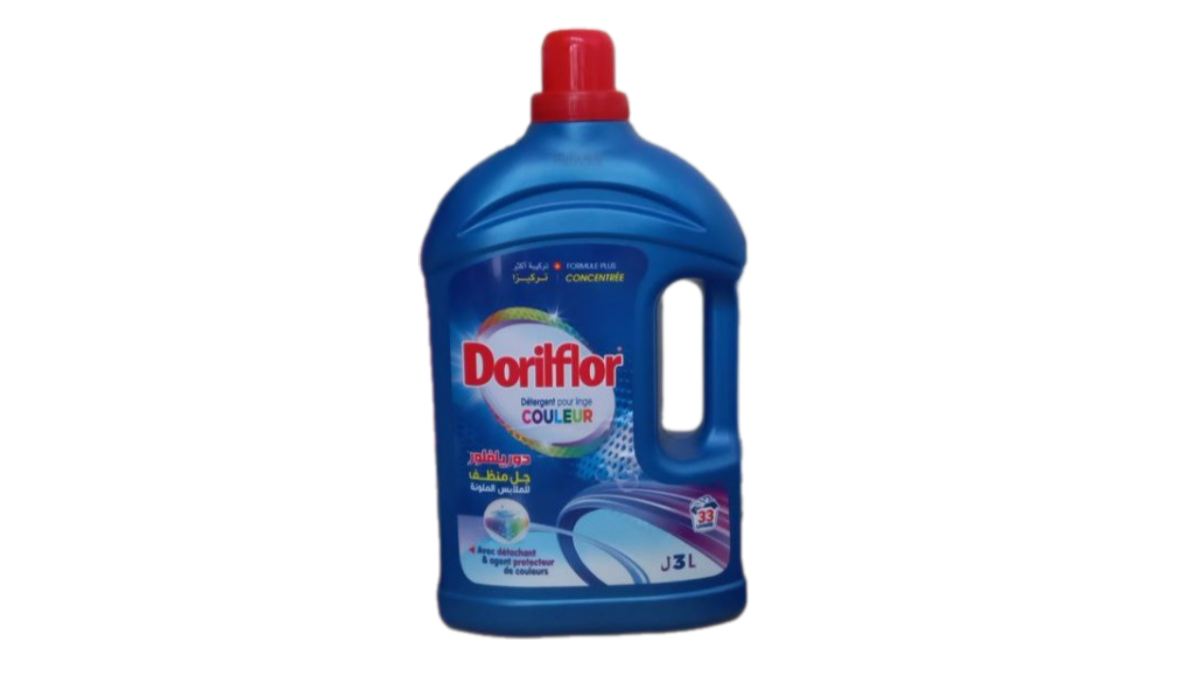 Dorilflor detergent pour Linge couleur 3L