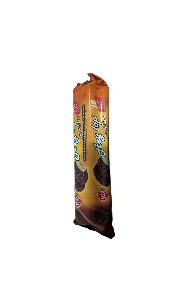 HeyLop Biscuits Fourré à La Guimauve enrobé Au Chocolat 264G