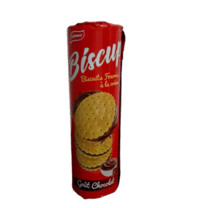Biscup Biscuits Fourrés Au Créme Gout Chocolat 325G