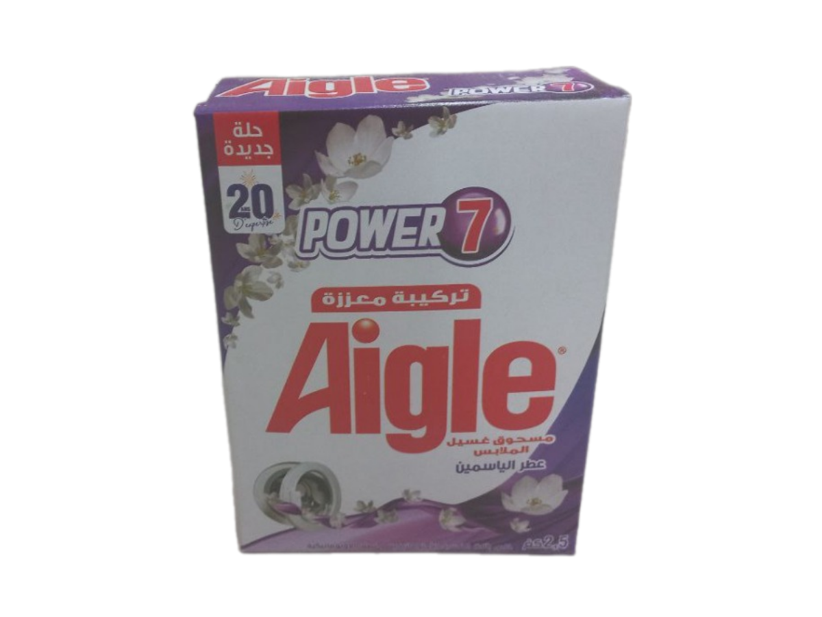 Aigle Lessive En poudre senteur roses jasmine 2.5kg